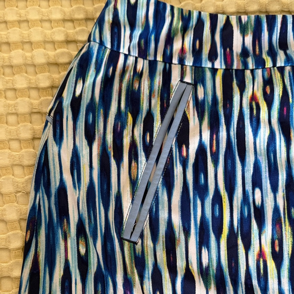 Vibrant Multicolor Patterned Skort - image 3